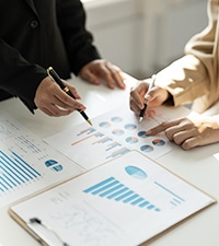 financial charts